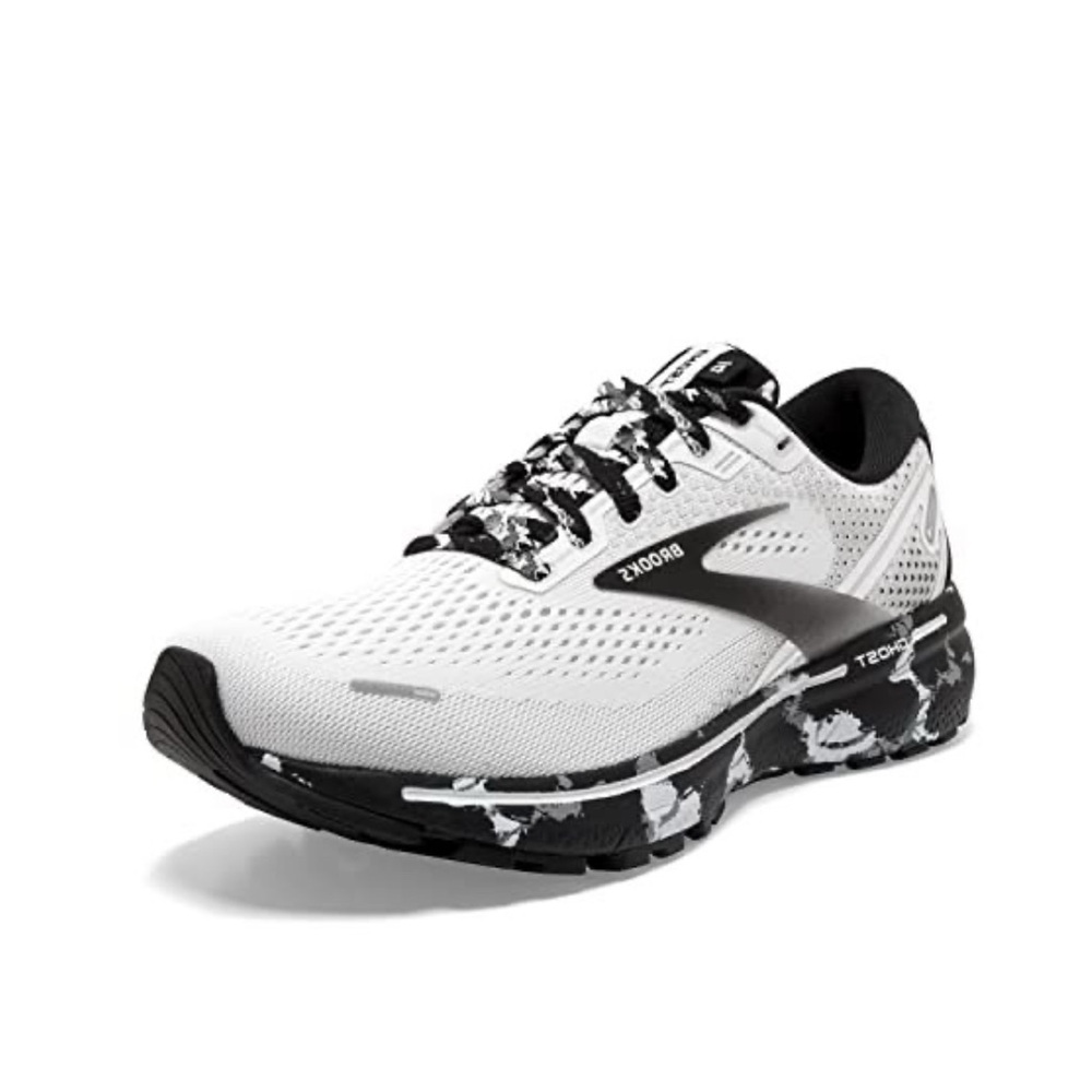 Brooks Ghost women’s  Running Shoes - White and Black